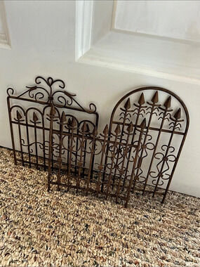 Decorative mini Metal Fence Panels